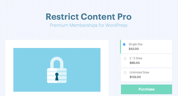 Restrict content Pro WordPress Membership plugin