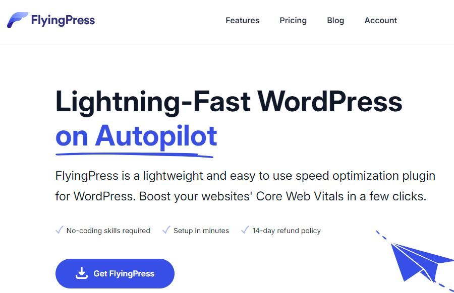 Flying Press WordPress SEO Plugin